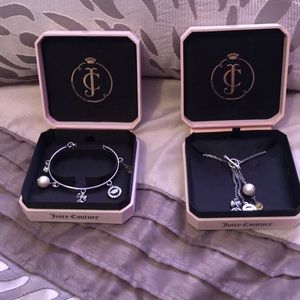 Juicy couture bracelet/ necklace set